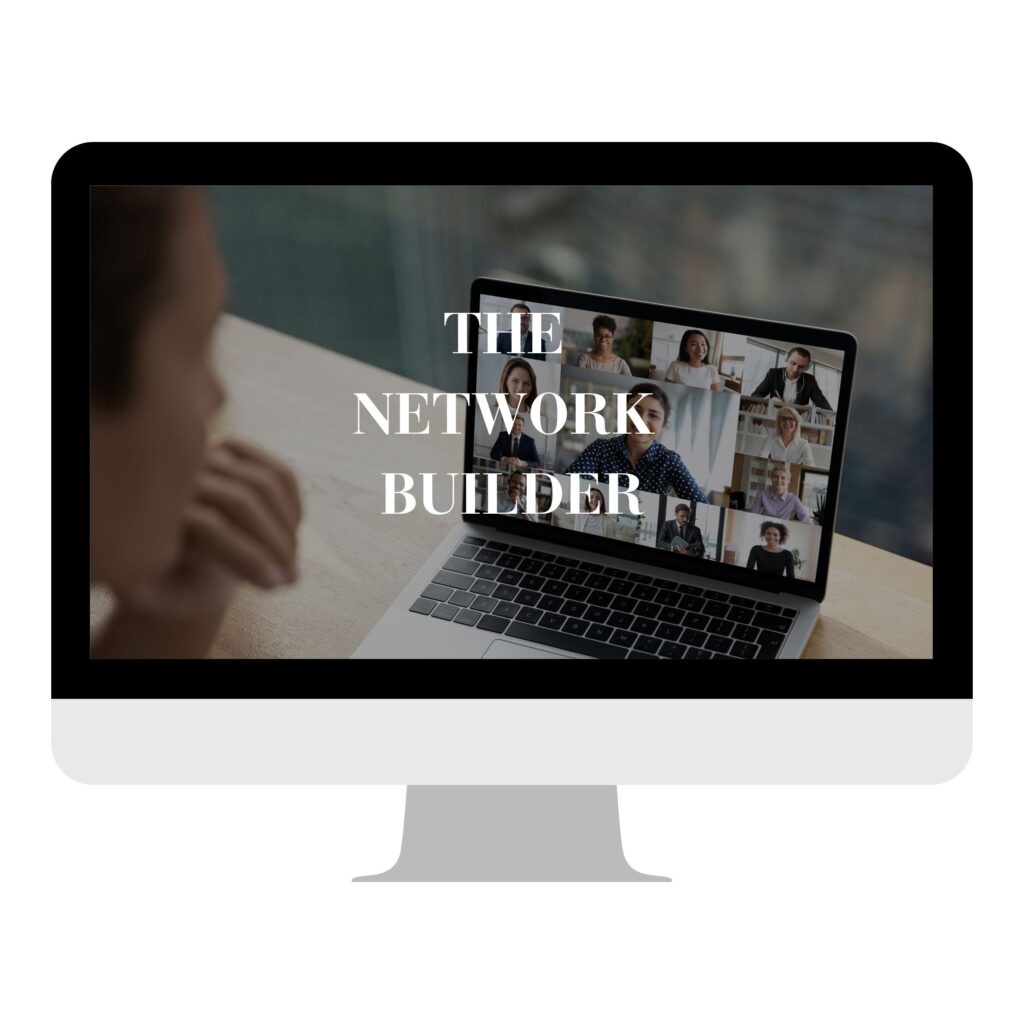 the network builder career elevation course build out your network
