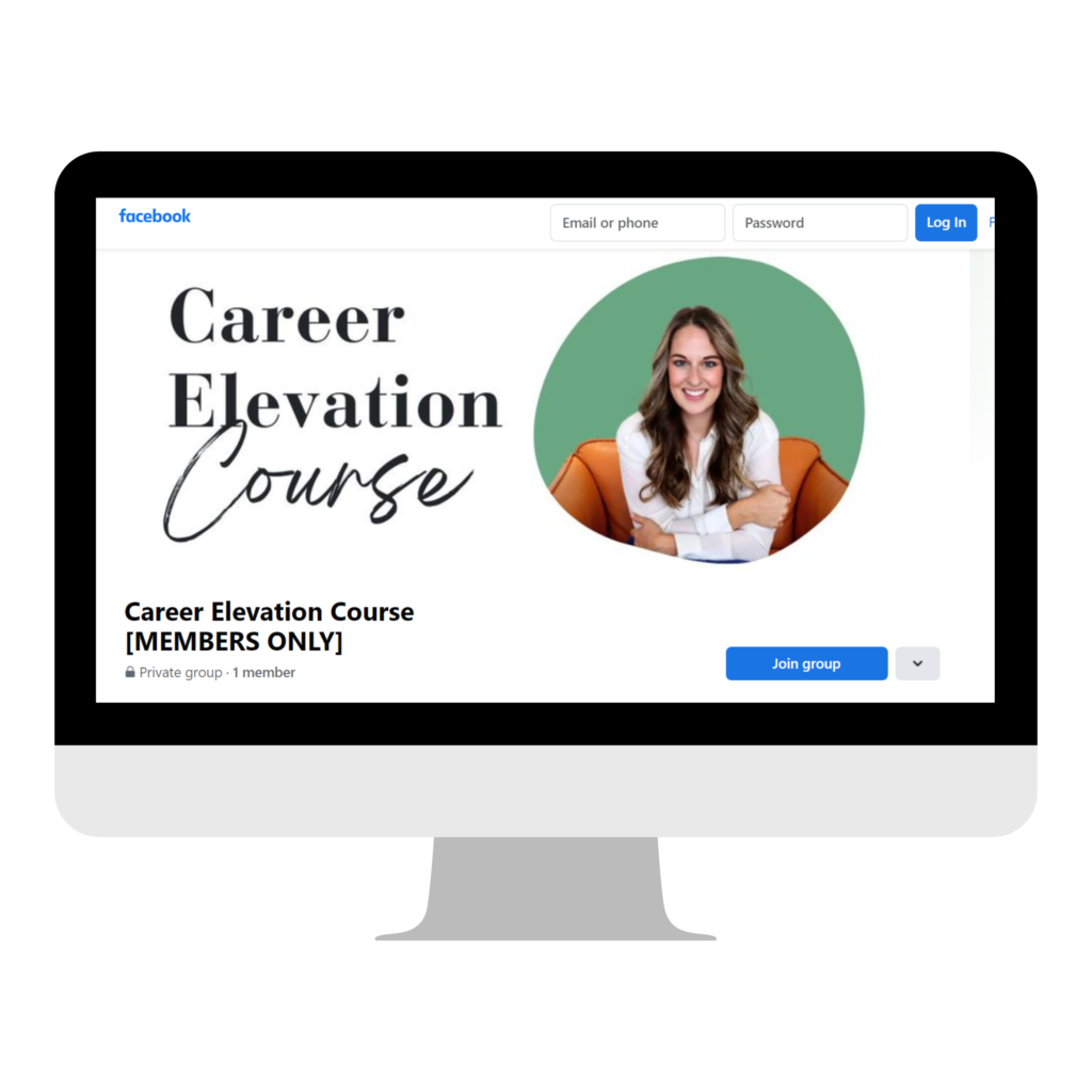 Career elevation course private community members only